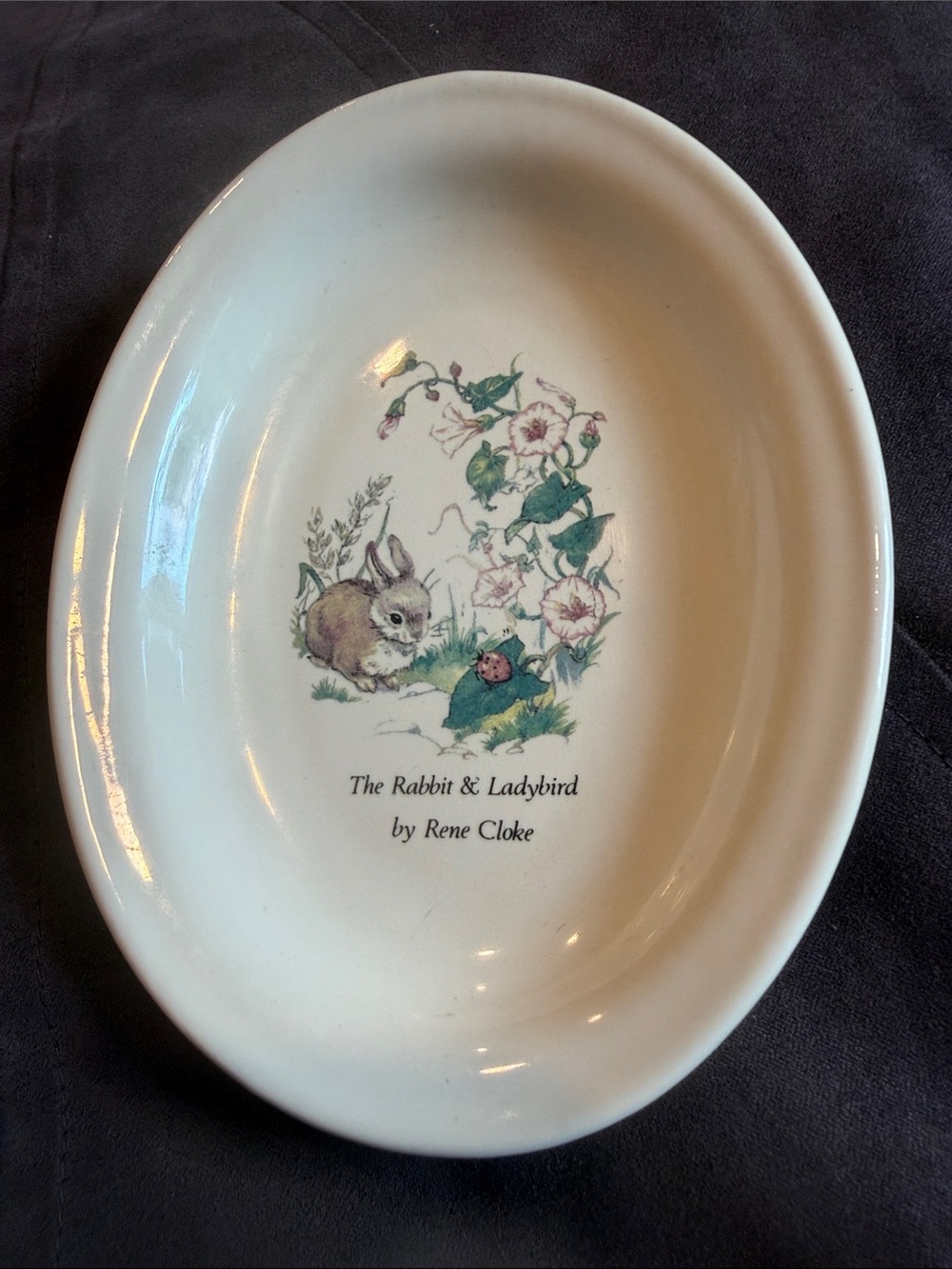 Vintage ‘The Rabbit & Ladybird’ Dish